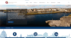 Desktop Screenshot of galwaycity.ie