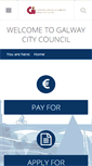 Mobile Screenshot of galwaycity.ie